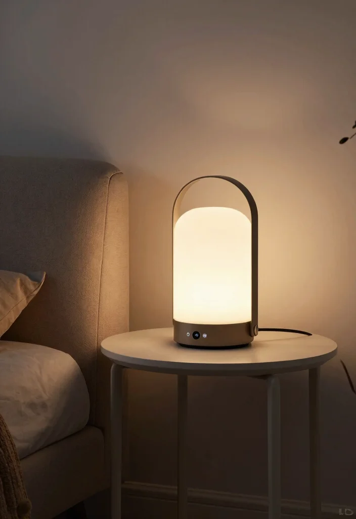 12 Table Lamp Lighting Ideas That Brighten Reading Nooks - 8. Smart Lighting: Tech-savvy Solutions 1