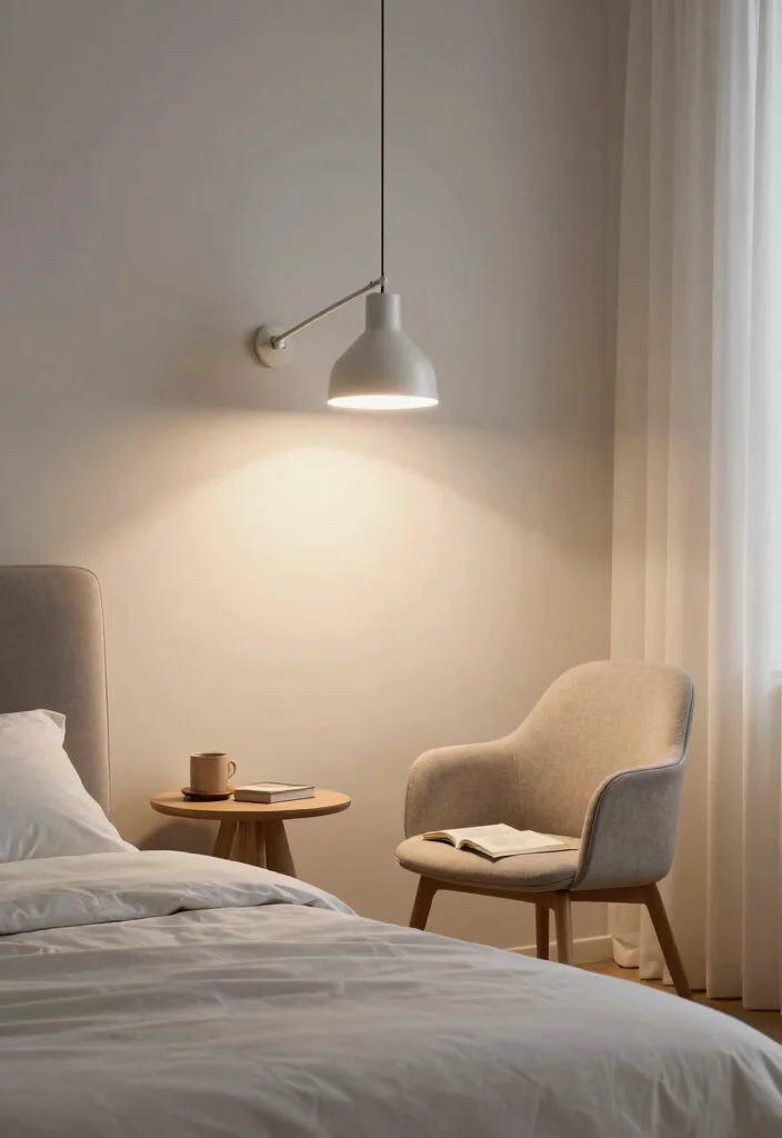 14 Bedroom Pendant Light Ideas That Free Up Nightstand Space - 13. Stylish Task Lighting 1