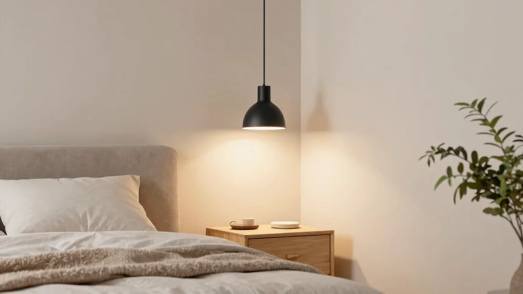 14 Bedroom Pendant Light Ideas That Free Up Nightstand Space