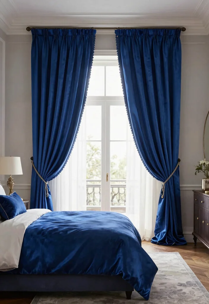 14 Bedroom Window Curtains That Block Light for Better Sleep - 11. Elegant Silk Drapes 1