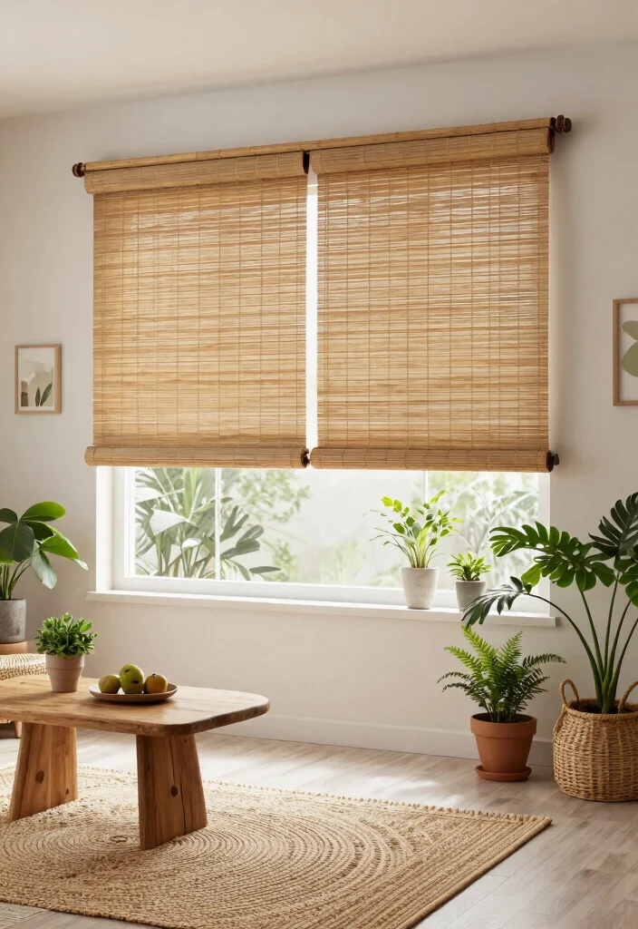 14 Block Out Curtains That Actually Keep Rooms Dark - 3. Bamboo Room Darkening Shades 1