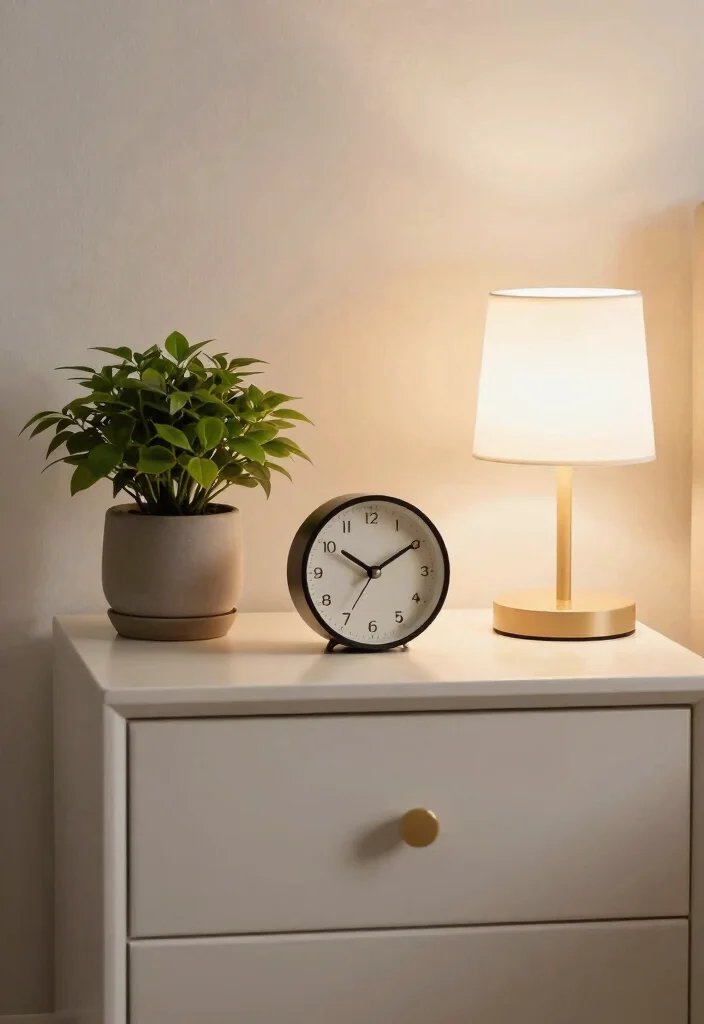 14 Cute Nightstand Decor Ideas That Don't Take Up Surface Space - 12. Small Decorative Clocks 1