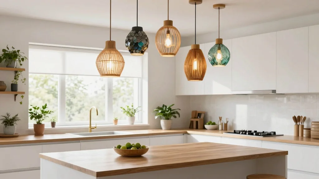 14 Pendant Light Kitchen Ideas That Don't Require Rewiring