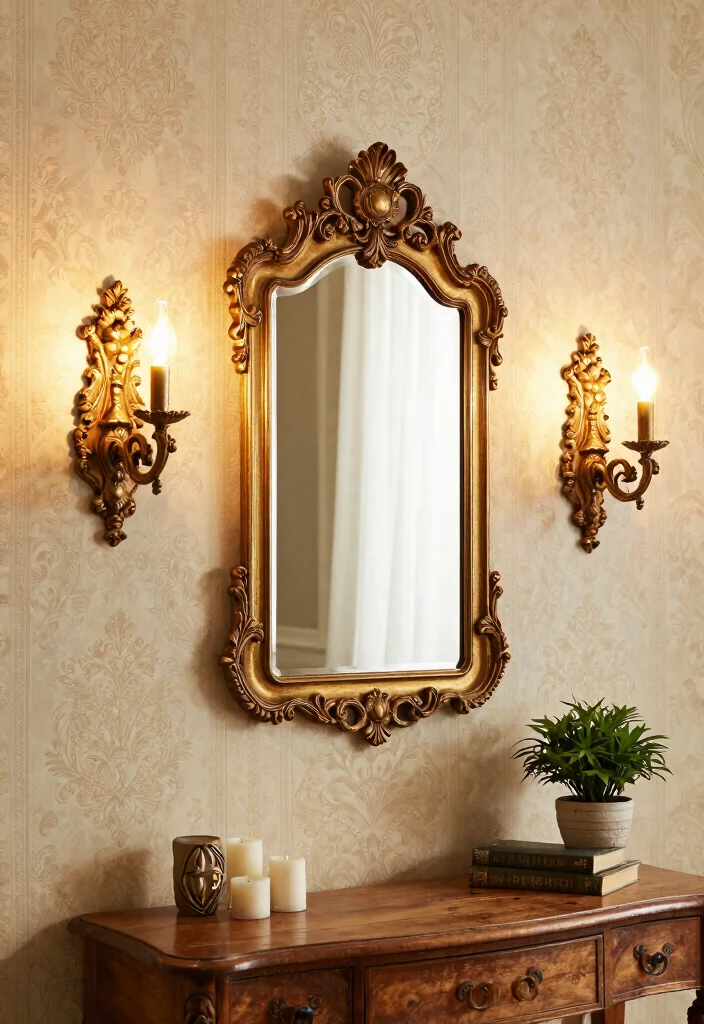 15 Antique Wall Decor Ideas That Look Expensive From Thrift Stores - 7. Antique Wall Sconces 1