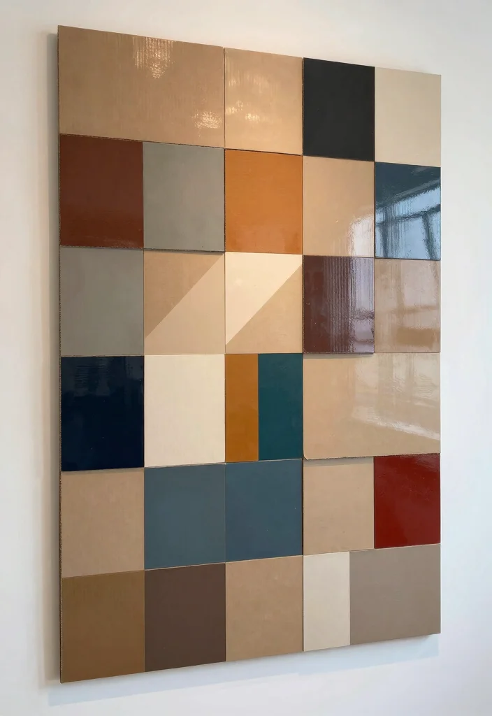 15 Cardboard Wall Art Ideas That Look Like Real Canvas - 12. Cardboard Wall Panels 1