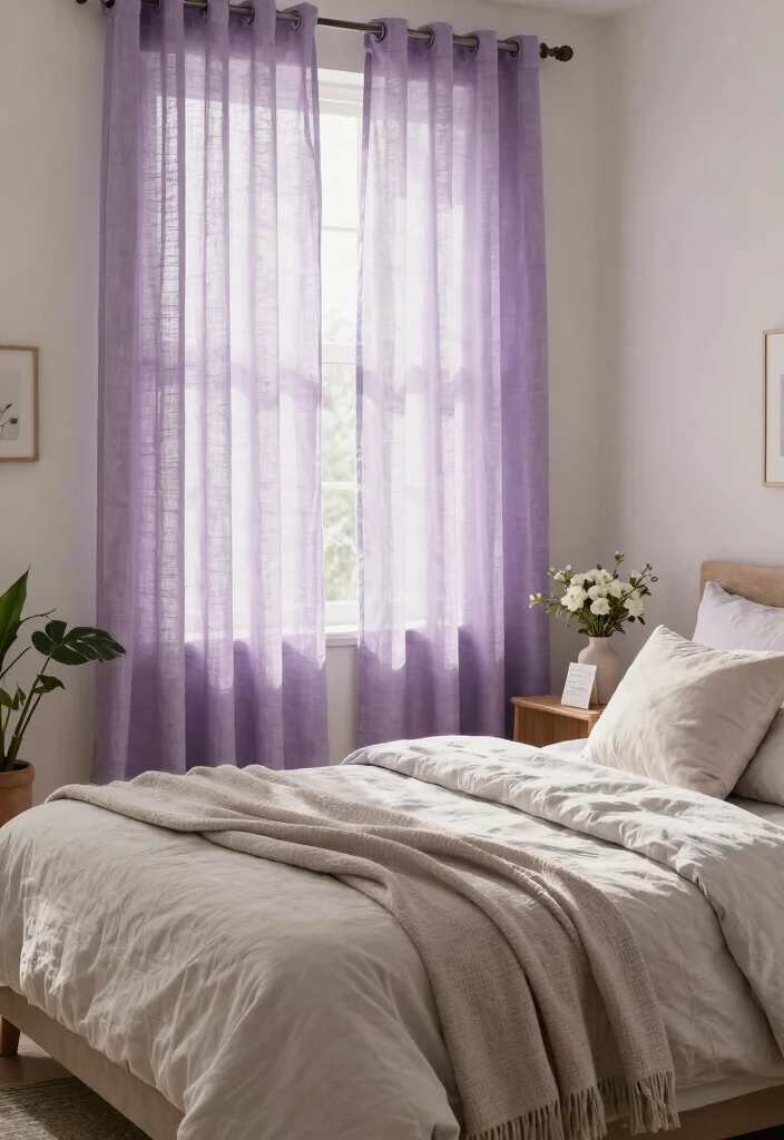 15 Sheer Linen Curtains That Filter Light Without Going See-Through - 12. Versatile Guest Rooms 1
