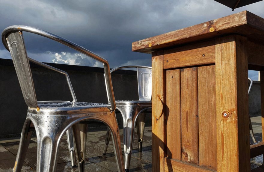 aluminum moves wood requires care