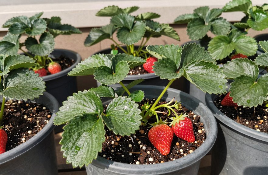 best potting soil for strawberries