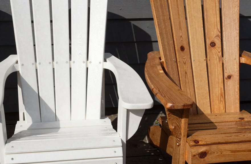 color texture wood grain differences