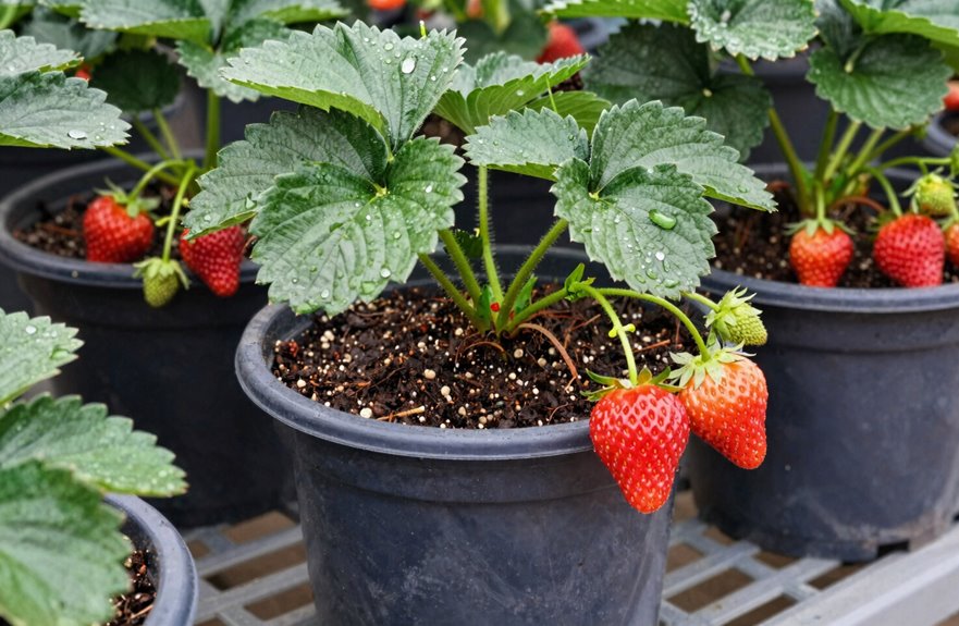 container size drainage spacing rules
