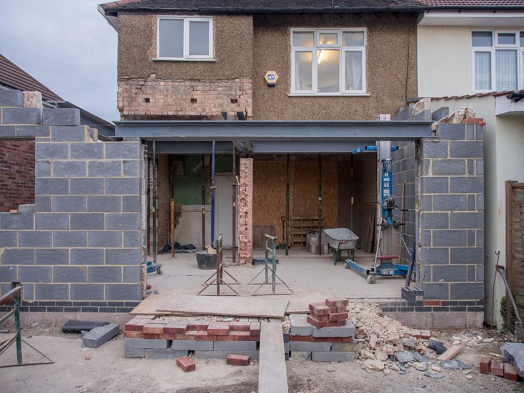 five steps to extend patio