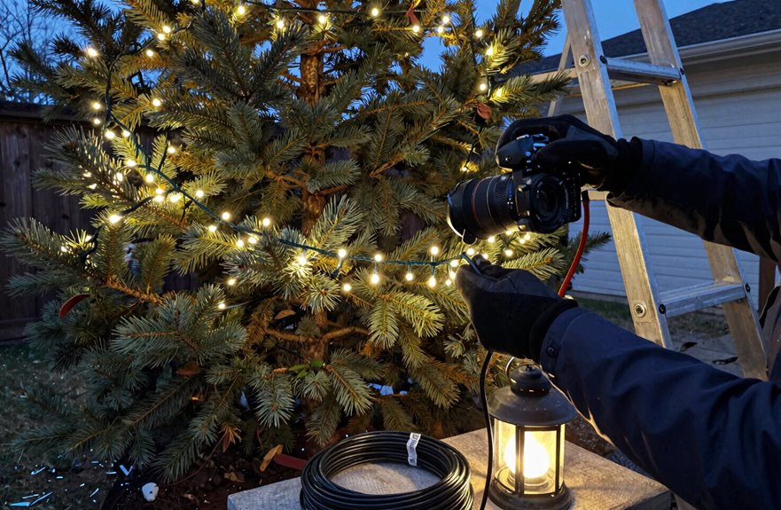 indoor tested outdoor lights check replace secure