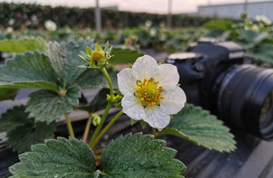 long day triggers strawberry flowering