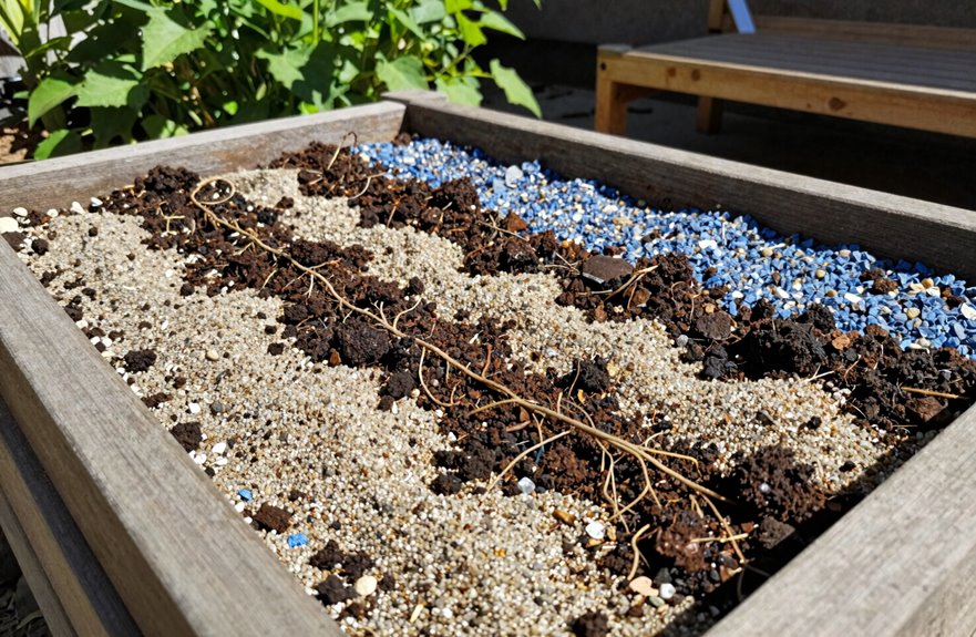 native soil raised bed amendments