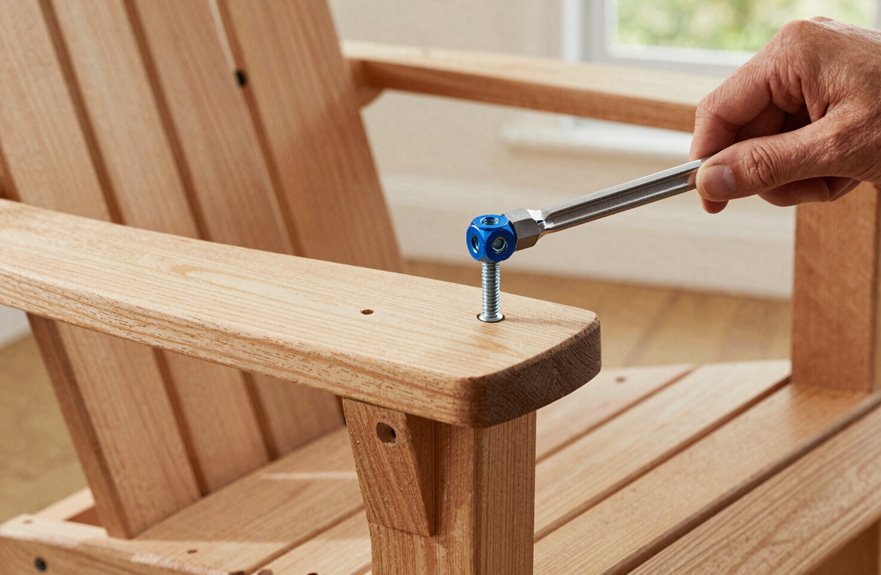 nylon lock bolts prevent loosening