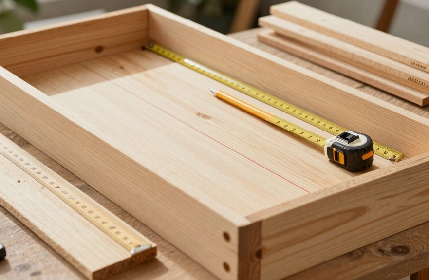 plan raised bed dimensions precisely