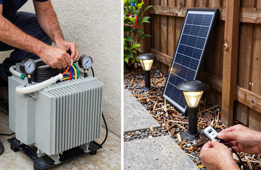 5 Key Differences Between Solar and Low Voltage Lighting Systems 4 professional installation vs diy solar maintenance