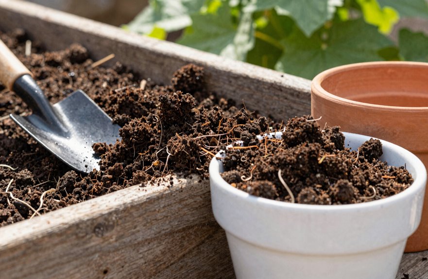raised bed soil vs potting mix distinctions