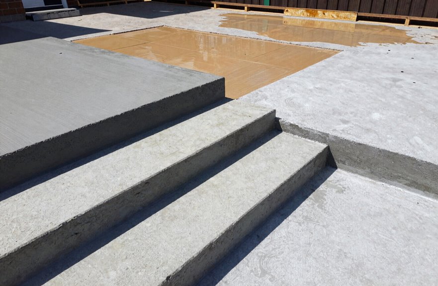 5 Steps to Extend Your Patio 1 resurface stain or pour extension