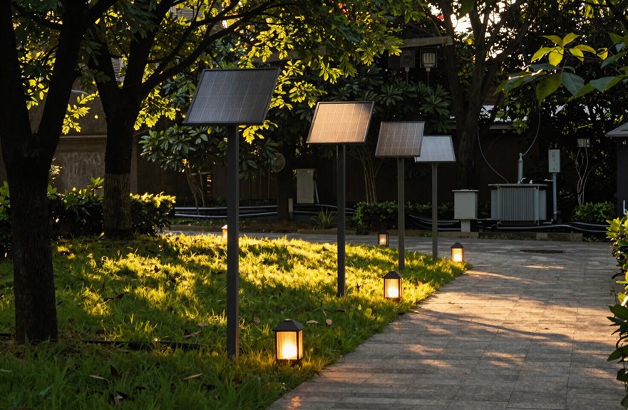 5 Key Differences Between Solar and Low Voltage Lighting Systems 3 shade cripples solar lighting efficiency