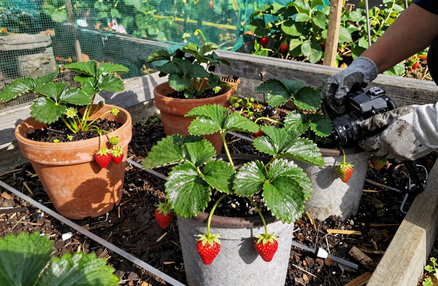 stop runners mulch protect crops