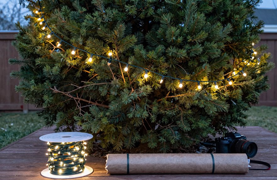 string lights vs trunk wraps choice
