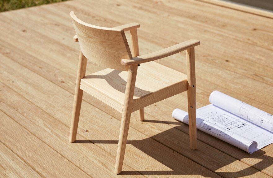 tapered legs matched armrests