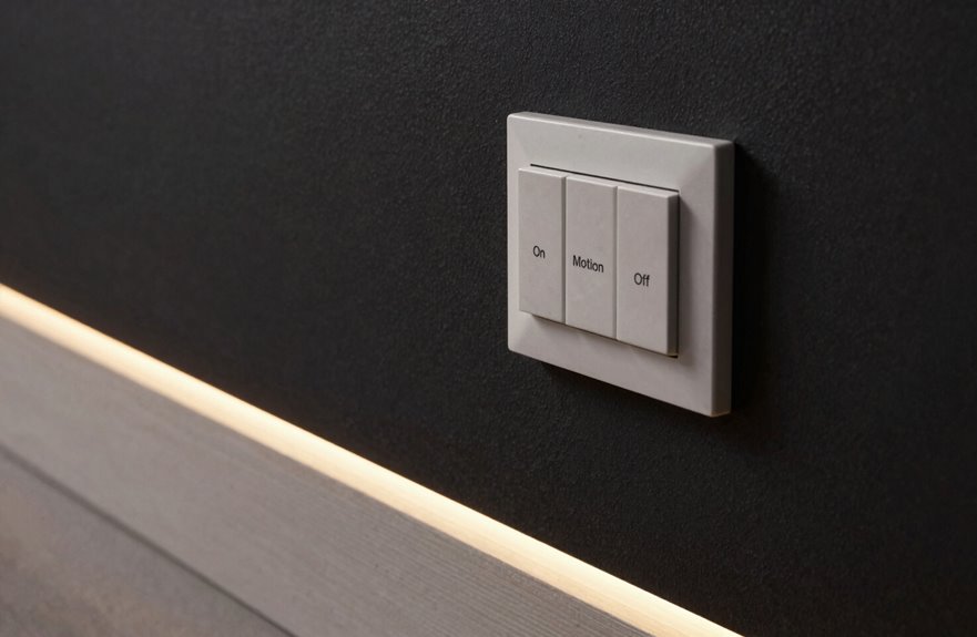 three position motion light switch wiring