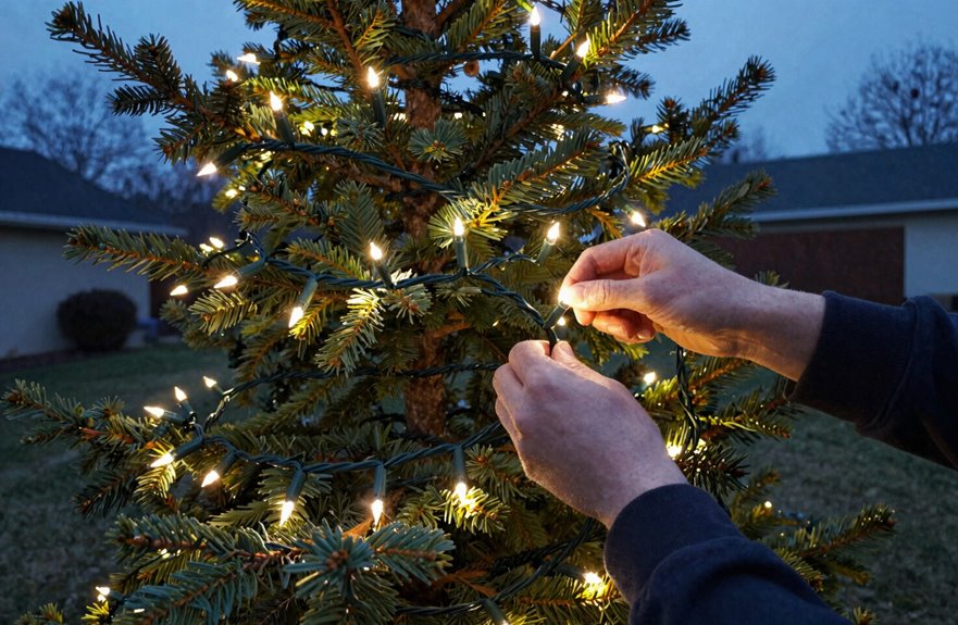tight wrapped trunk even illumination