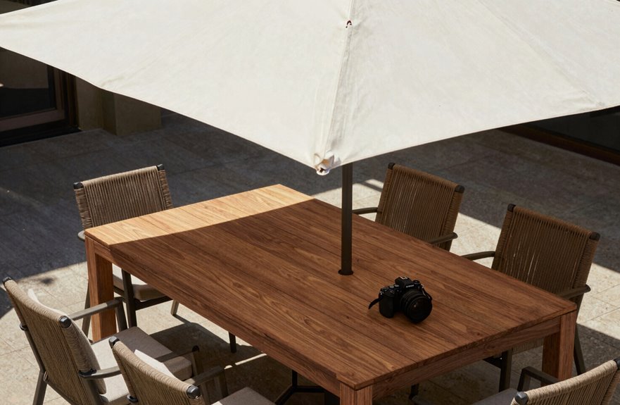 two foot overhang shade rule